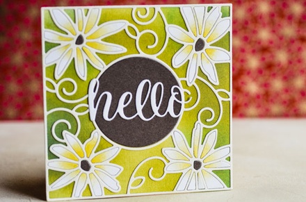 Нож для вырубки от Poppystamps - Daisy Frame