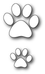 Нож для вырубки от Poppystamps - Puppy Paw Prints