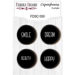Набор скрапфишек Фабрика Декору из 4 шт. FDSC 050