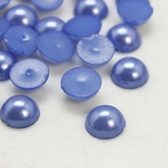 Полужемчужинки CornflowerBlue, 12x5мм, цвет сиреневый, 10 шт.