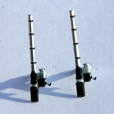 Набор брадсов Eyelet Outlet - Fishing Pole Brads, 12 штук