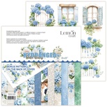 Набір паперу для скрапбукінгу Lemoncraft - Dear Diary - Hydrangea, 20.3х20.3 см