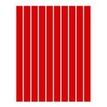 Набор полосок бумаги для квиллинга, 1 цвет (красный), 3х295мм, 80 г/м2, 200 шт.