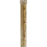 Упаковочная крафт-бумага BoBunny - Kraft Decorative Paper Chevron & Clocks, 2 листа