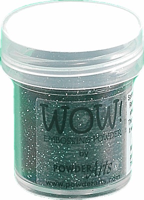 Пудра для эмбоссинга Wow Black Glint - Regular, 15 мл.