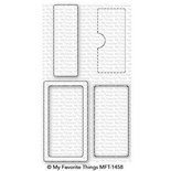 Лезвие нож My Favorite Things - Nugget Label, Window, & Frame Die-namics