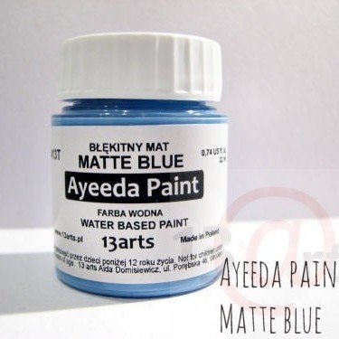 Краска 13arts - Ayeeda Paint - Matte Blue