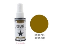 Краска - спрей от Heidi Swapp с перламутровым блеском - BRONZER - COLOR SHINE SPRITZ, 50мл