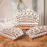 Чипборд ScrapBox - Элемент Кружево Hw-092, 3 шт