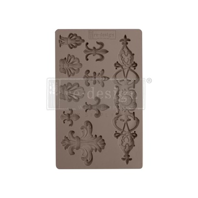 Молды силиконовые от Prima - Fleur De Lis, Mould 5"X8"X8mm