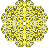 Лезвие Italian Flourish Tiny Doily от Cheery Lynn Designs, 1 шт.