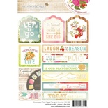 Набор наклеек Webster's Pages - Strawberry Fields - Tag & Prompt Sticker