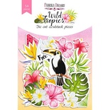 Набор высечек Wild Tropics, 54шт, ТМ Фабрика Декора