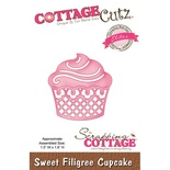 Лезвие CottageCutz - Sweet Filigree Cupcake (Elites)