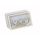 Заготовка для шейкера Winterberries 11.5x7.5 см, колір молочний, ТМ Фабрика Декору