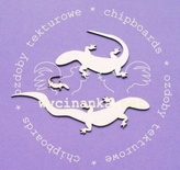 Чипборд от Wycianka - Ящерицы, 2 дет.