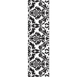 Резиновый штамп Hampton Art - Flourish Border, на деревянном блоке