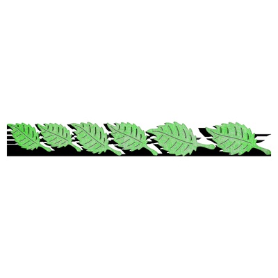 Ножи от Cheery Lynn Designs - Rose Leaf Strip