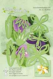 Лезвия от LeCreaDesign - Multi Die Flower 001, 8 элементов