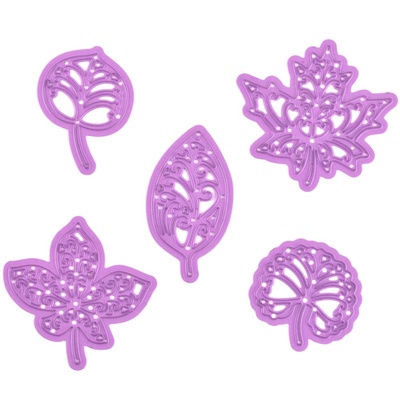 Нож для вырубки от Prima - Moroccan Foliage - Purple Metal Die