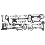 Акриловый штамп от Kaisercraft - Keys