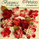 Набор объемных цветов Petaloo - Botanica Minis - Red