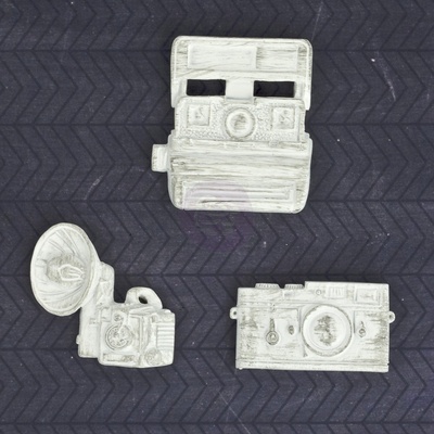 Набор украшений от Prima -  RESIN- CAMERAS