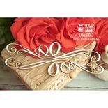 Чипборд Scrapbox - Вензли бордюры 2шт. Hw-017
