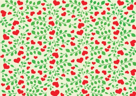Доска для тиснения Hearts and rose leaves от Cheery Lynn Designs