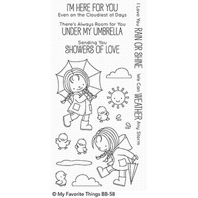 Акриловый штамп My Favorite Things - BB Rain or Shine