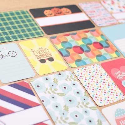 Набор карточек Project Life by Becky Higgins - Core Kit - All Seasons, 616 штук