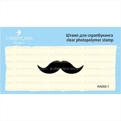 Штампы от Cherrylana - Усы (мал), 3,5х1 см