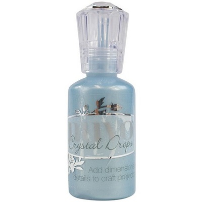 Жидкие жемчужные капли Tonic Studios - Nuvo Crystal Drops - Wedgwood Blue