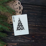 Чипборд Елочка 05 от WOODchic, 7х4 см