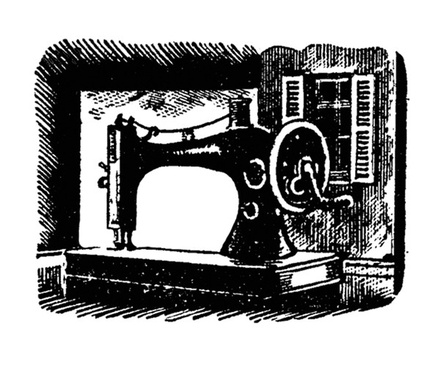 Резиновый штамп Stamper's Anonymous - Donna Salazar - A Stitch In Time Stamp