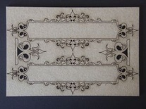 Чипборд от Dusty Attic - Vintage Nameplate set, 4 шт.