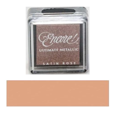 Чернила Tsukineko Encore Ultimate Metallic Small Ink Pad - Satin Rose