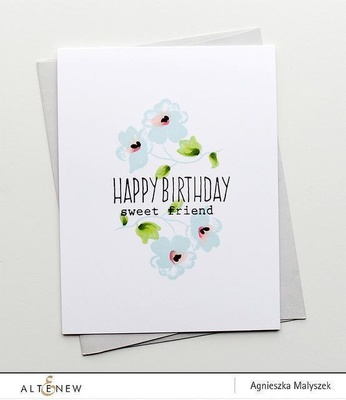 Набор штампов от Altenew - Frosted Garden Stamp Set