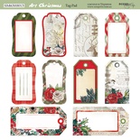 Лист двусторонней бумаги от Scrapmir - Tag-Pad - Art Christmas, 20х20см