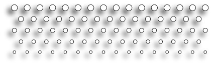 Нож для вырубки от Poppystamps - Fading Dot Border
