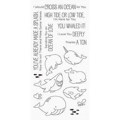 Акриловый штамп My Favorite Things - BB Friends with Fins