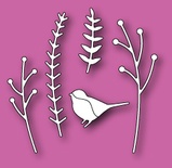 Ножи  от  Memory  Box  -  DIES-  Meadowbird