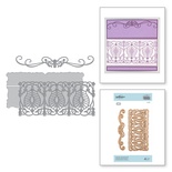 Ножи для вырубки от Spellbinders - Shapeabilities Delicate Tendril Border Etched Dies Vintage Treasures by Becca Feeken