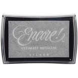 Чернила Tsukineko Encore Ultimate Metallic Ink Pad - Silver