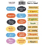 Набор наклеек (стикеров) #081, Back to School-UKR, ТМ Фабрика Декору