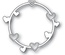 Нож для вырубки от Poppystamps - Heart Circle