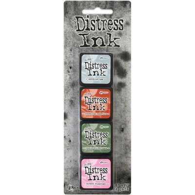Набір штемпельних подушок Ranger Distress Mini Ink Kit 16