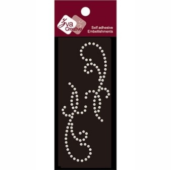 Украшение из жемчуга от Zva Creative - Flourishes - white pearl, цвет белый