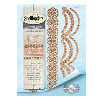 Ножи от Spellbinders – Graceful Scallops