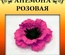Набор тутовой бумаги для создания цветов - анемона розовая